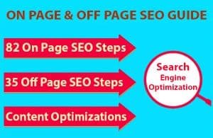 On Page & Off Page SEO Optimization Guide