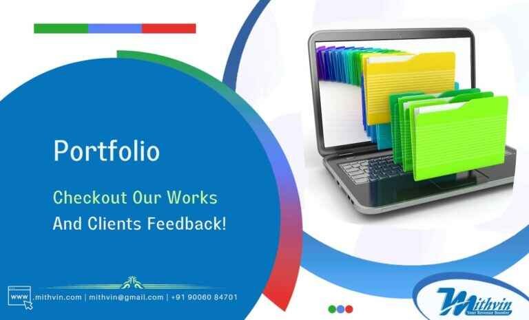 Work Portfolio - Mithvin