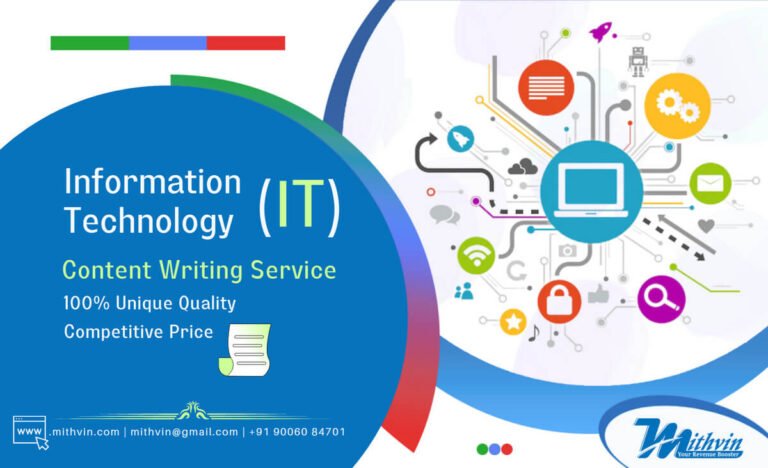 Information Technology Content Writing Service