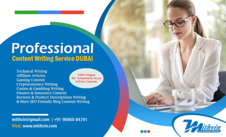 Best Content Writing Service Dubai