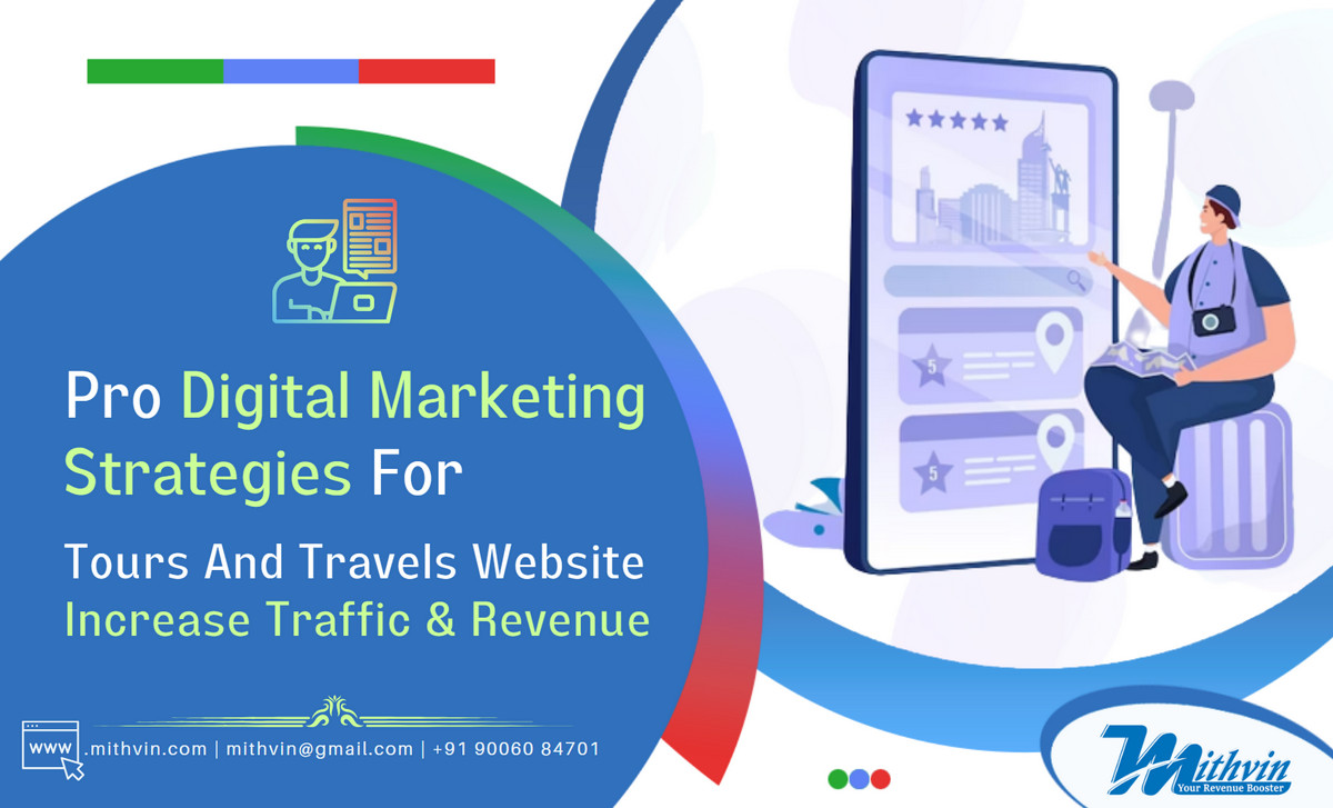 Digital marketing strategy for tour and travel website