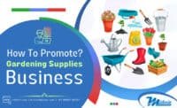 How To Promote Gardening Supplies Business Online?