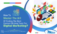 Master the art of finding the best content writing topic for digital marketing site