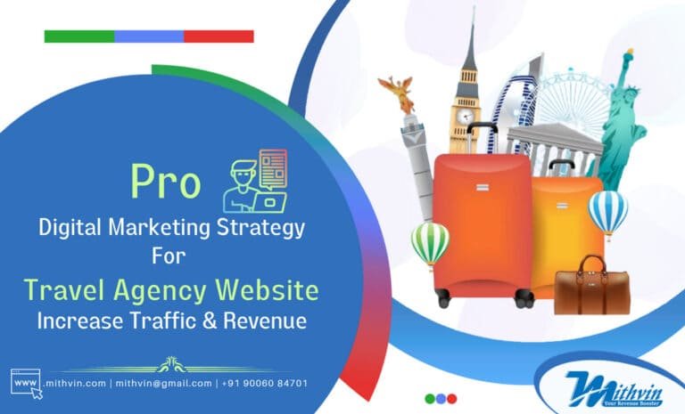 Digital Marketing Strategy For Travel Agency Website