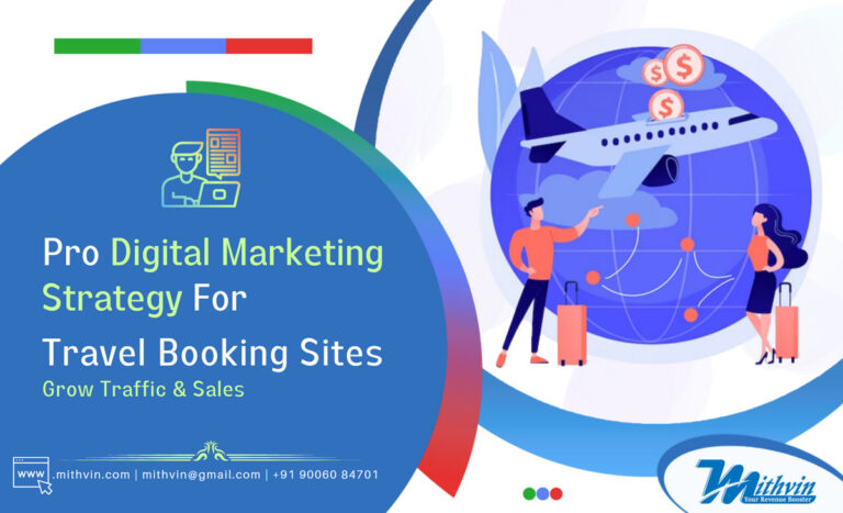 Digital marketing strategy for travel booking sites