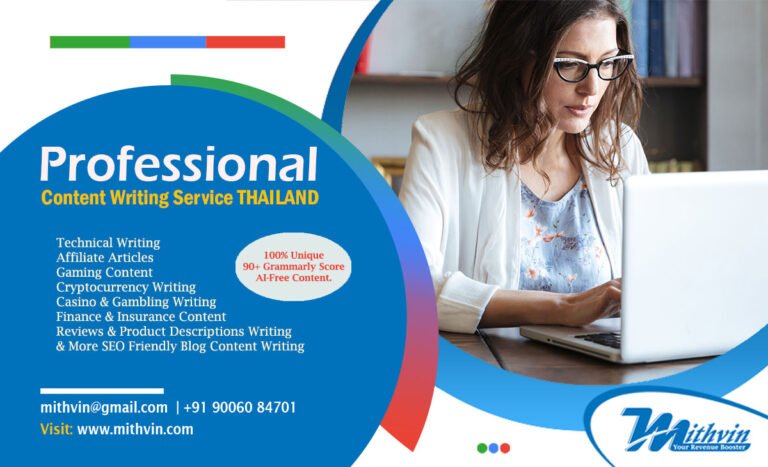 Best Content Writing Service Thailand