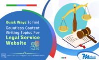 Best ways to find unlimited content writing topics for legal service