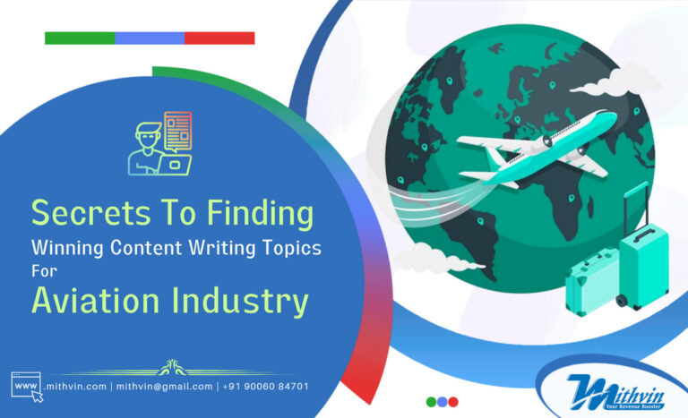 Secrets to finding best content writing topic for aviation Industry