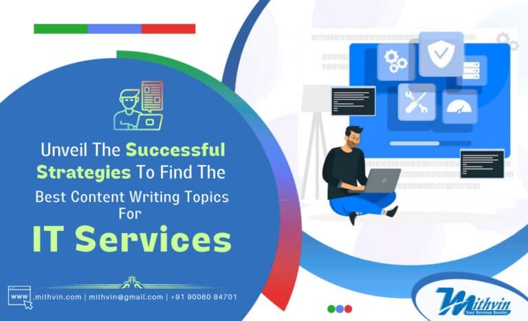 Find the best content writing topics for IT Services