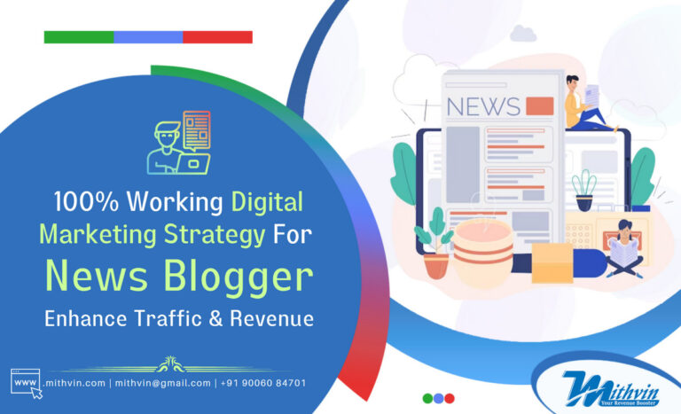 100% Working Digital Marketing Strategy For News Blogger - Enhance Traffic & Revenue