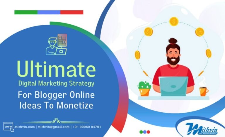 Ultimate Digital Marketing Strategy For Blogger Online - Ideas To Monetize