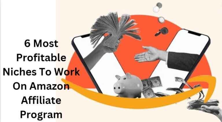6 Most Profitable Niches To Work On Amazon Affiliate Program