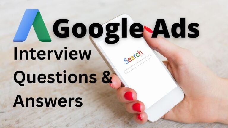 PPC Question Answers. Expert level google adwords interview questions and answers