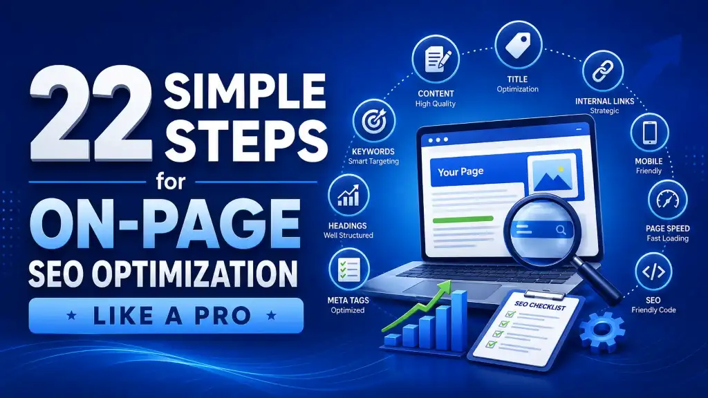 Simple Steps for On-Page SEO Optimization Like a Pro