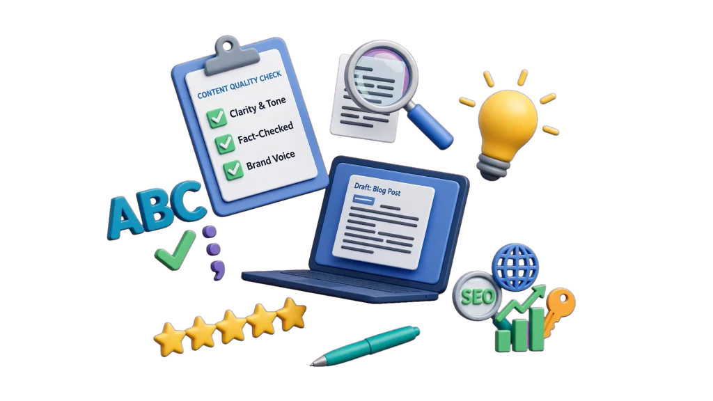 Website writers hiring checklist