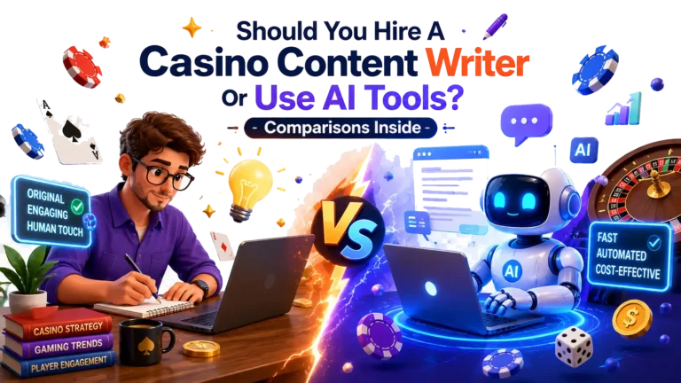 Should You Hire Human Casino Writers Or Use AI Tools? Comparisons Inside