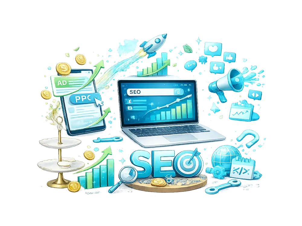 PPC SEO SMO Development Content Writing