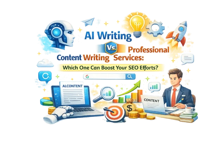 AI Writing Vs. Professional Content Writing Services: Which One Can Boost Your SEO Efforts?