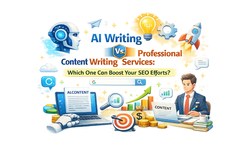 AI Writing Vs. Professional Content Writing Services: Which One Can Boost Your SEO Efforts?