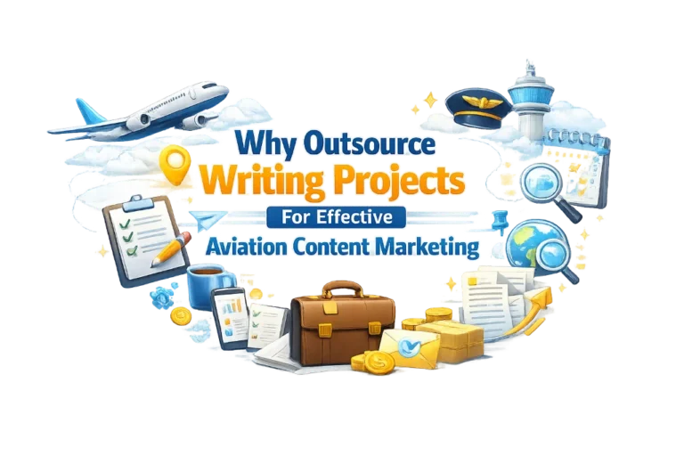 Why Outsource Writing Projects For Effective Aviation Content Marketing