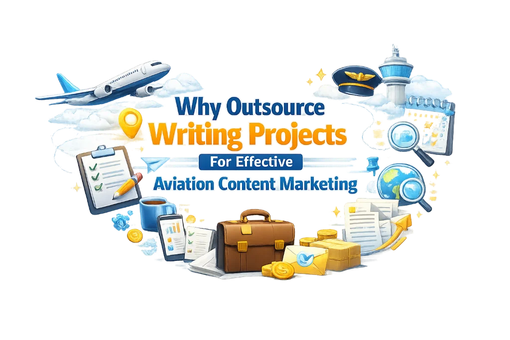 Why Outsource Writing Projects For Effective Aviation Content Marketing